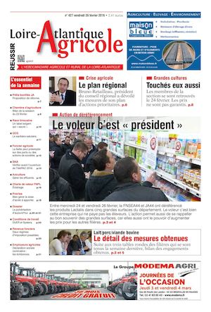 Loire-ATlantique Agricole n° 427 du 26 février 2016