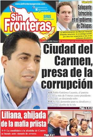 Sinfronteras Tabasco Febrero 2016