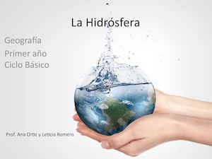 La Hidrósfera
