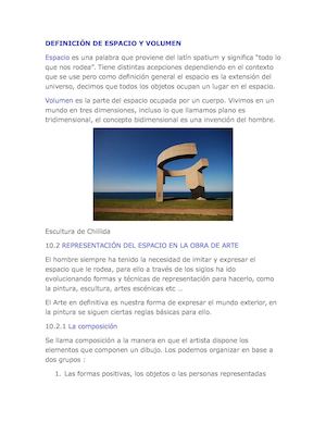 Espacio Y Volumen