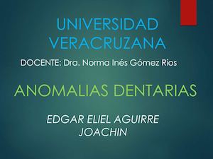 Dental 2 Anomalias Dentarias Edgar Aguirre 2