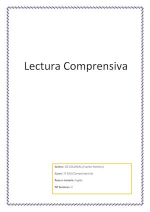 Inglés Lectura C 1º Eso Comp (1)