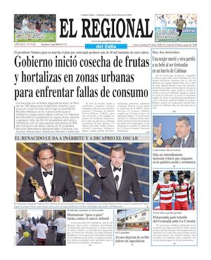 El Regional del Zulia 29-02-2016