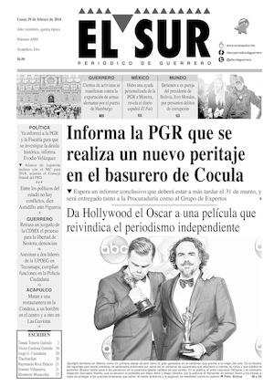 El Sur Lunes 29022016