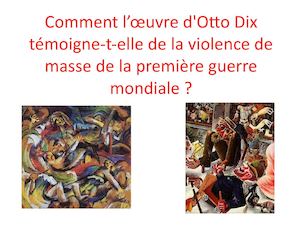 Comment L’œuvre D'otto Dix Témoigne T Elle De La Violence