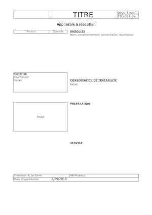 0 Fiche Recette Vierge