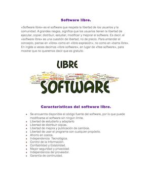 Software Libre