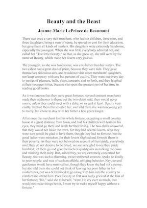 Beauty And The Beast