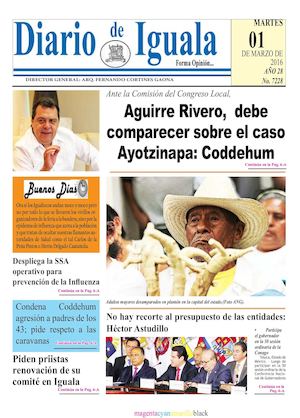 Diario De Iguala Martes 010316