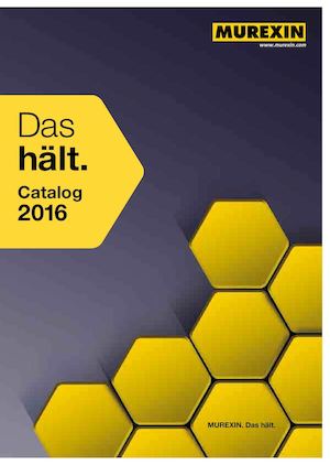 Catalog Murexin 2016