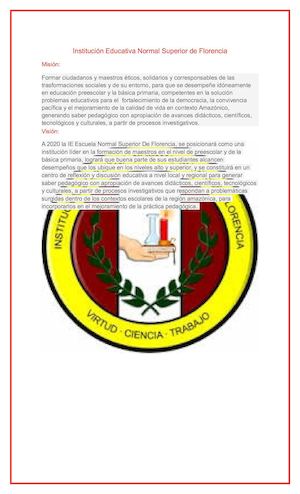 Institución Educativa Normal Superior De Florencia (1)