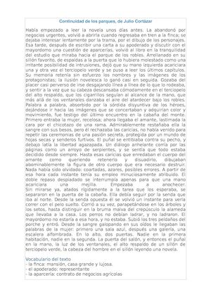 Continuidad De Los Parques