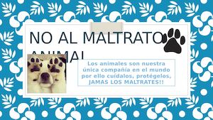 No Al Maltrato Animal
