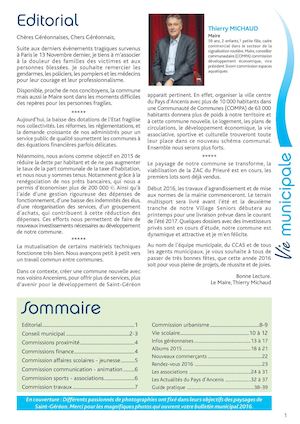 Bulletin Janvier 2016