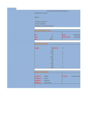 Excel No 2 6