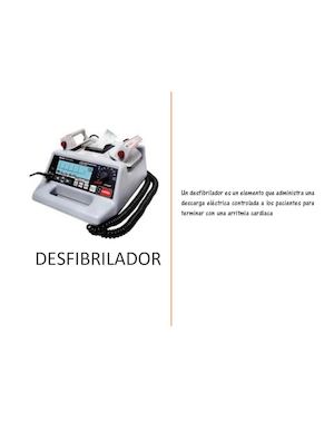 Desfibrilador