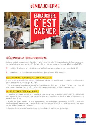Fiche Pre Sentation Embauche Pme