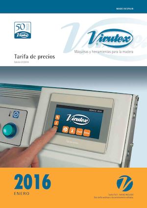 Virutex Tarifa Pvp 2016