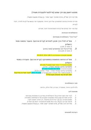 מפגש ראשון עם ויקי שמש.