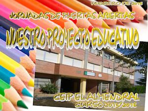 Definitivo Ceip El Almendral Jornada Puertas Abiertas 2016