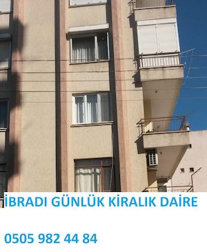 0505 982 44 84 ibradı günlük kiralık ev | ibradı günlük daire