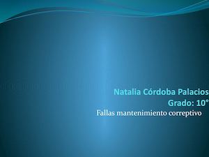 Natalia Córdoba Palacios