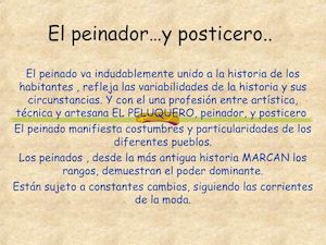 El Peinado En Distintas éPocas