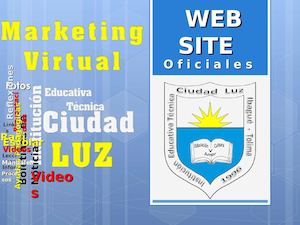 Presentacion de WEBSITE de la institución educativa técnica ciudad luz