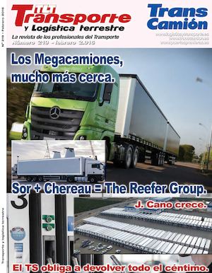 Revista Transporte y Logistica Transcamion 219 Febrero 2016 Web