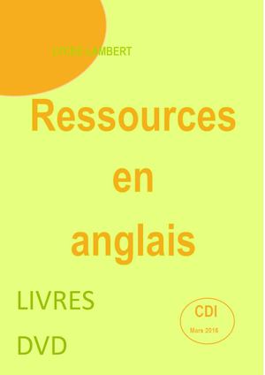 Ressources en anglais au CDI