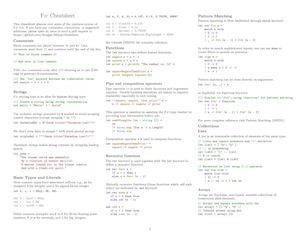 Fsharp Cheatsheet