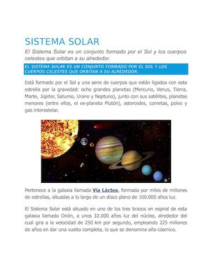Sistema Solar