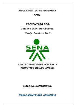 Reglamento Del Aprendiz