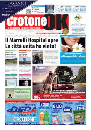 Giornale CrotoneOk nà 09 - / 2016