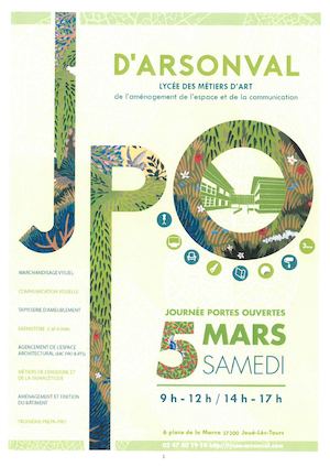 Programme Journée Portes Ouvertes 2016 du Lycée des Métiers d'Arsonval