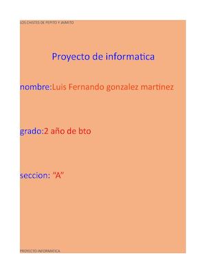 Calaméo - Proyecto Informatica 1