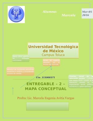 Entregable 2 Mapa Conceptual