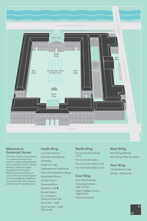 Plan Somerset House
