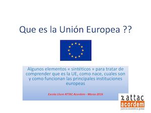 Que Es La Union Europea