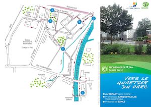 Circuit C : vers le quartier du Parc
