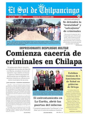 El Sol De Chilpancingo - 28 Enero  2016