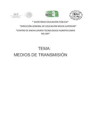 Libro De Medios De Trasmision