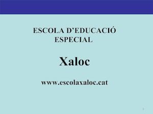 Presentacio Escola Xaloc
