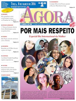 Jornal Agora - Edição 11390 - 8 de Março de 2016