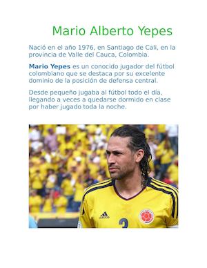 Mario Alberto Yepes