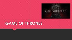 Game Of Thrones