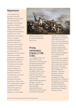 NAPOLEONE PRIMA CAMPAGNA D'ITALIA