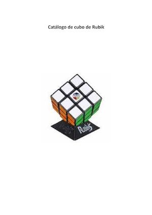 Catálogo De Cubo De Rubik
