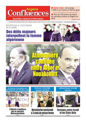 Algerie Confluences 9 Mars 2016