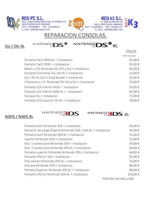 Reparacion Consolas